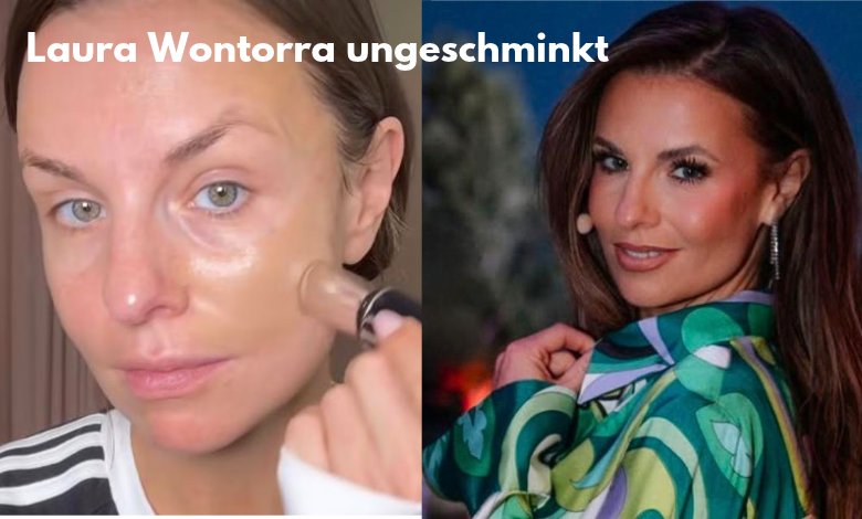Laura Wontorra ungeschminkt
