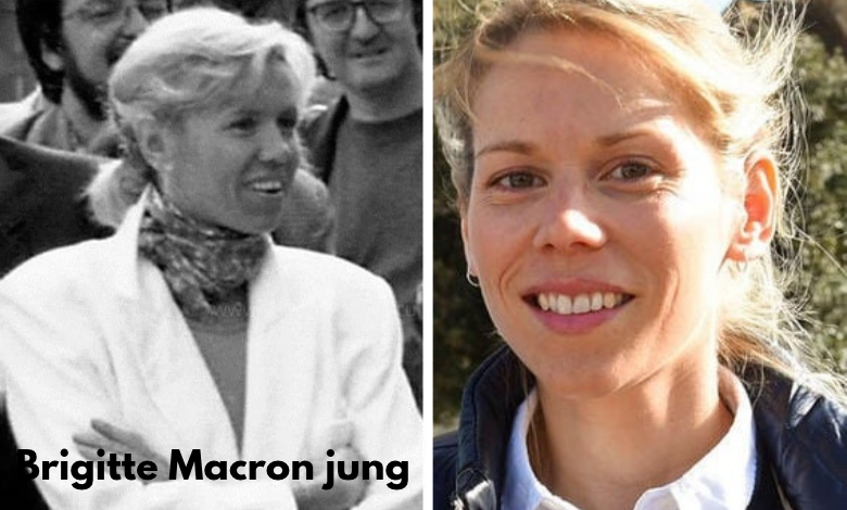 Brigitte Macron jung